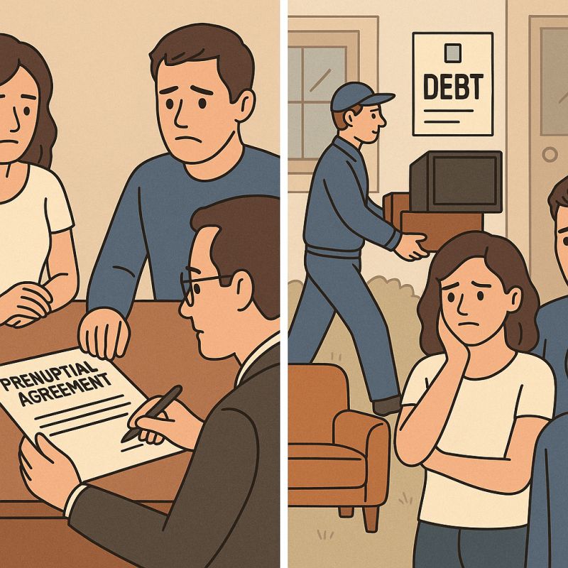 Брачный договор и банкротство: неожиданные подводные камни