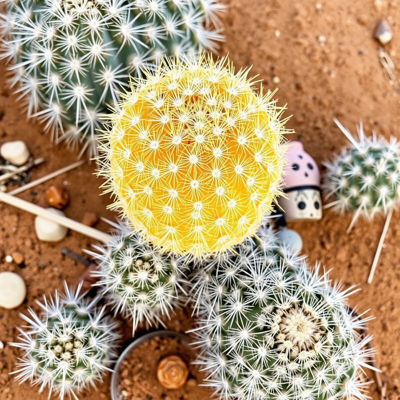 Его величие: Echinocactus grusonii