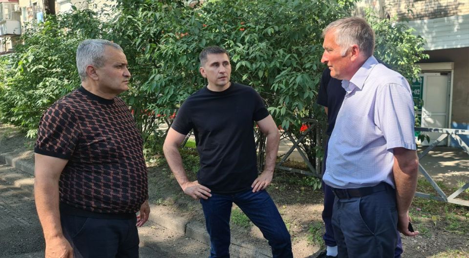 Максим Семёнов: Начались ремотнтые работы по улица Комсрмольской и Советской