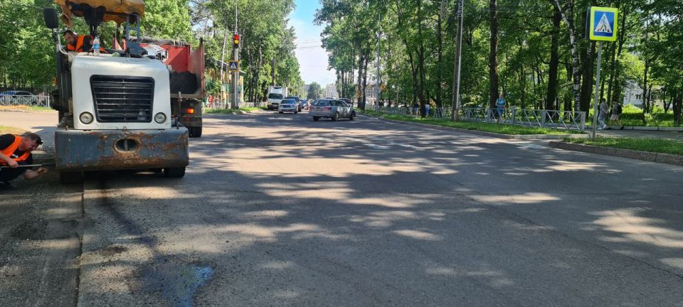 Максим Семёнов: Начались ремотнтые работы по улица Комсрмольской и Советской