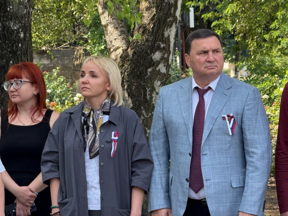 Мария Костюк: В День России начала рабочую поездку в Донецкую Народную Республику, в наш подшефный Амвросиевский район