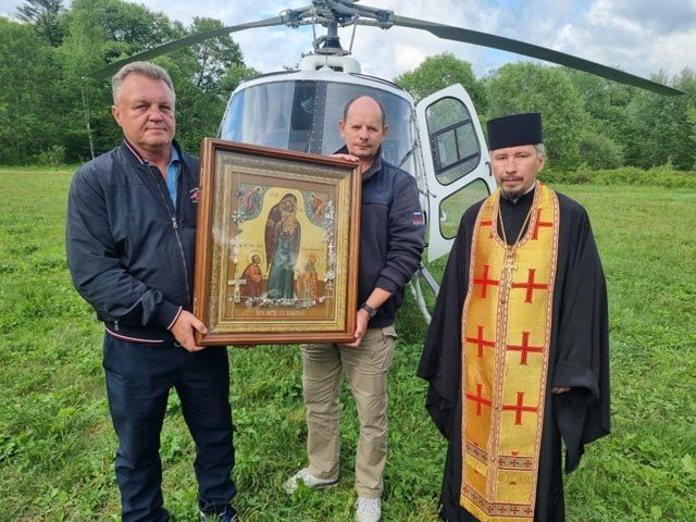 Крестный облёт с иконой Кульдурской Божией Матери впервые совершён в курортном посёлке в ЕАО