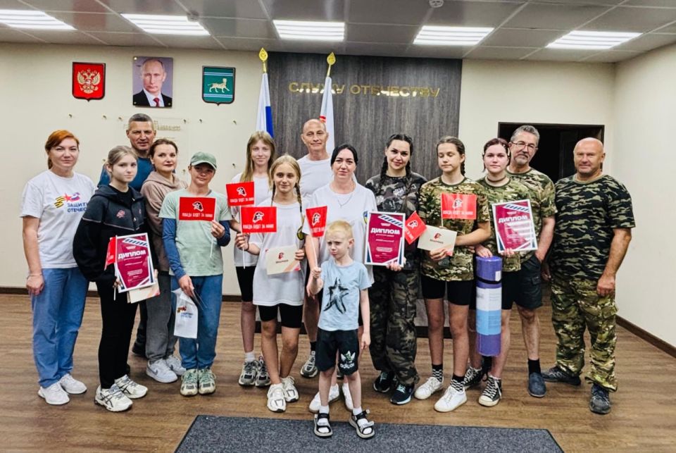 В «Семейной зарнице» приняли участие росгвардейцы ЕАО
