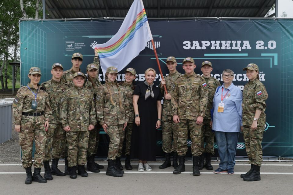 Дальневосточный этап военно-патриотической игры «Зарница 2.0» стартовал в ЕАО