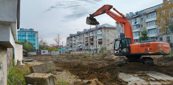 Из-за работы строительной техники население остается без света