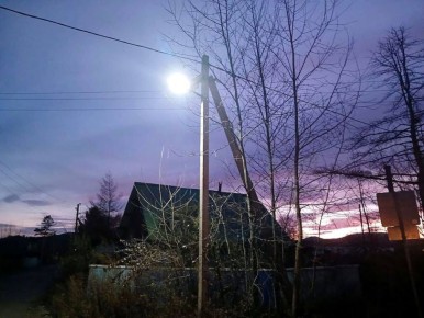Новые современные фонари подключают по всей ЕАО
