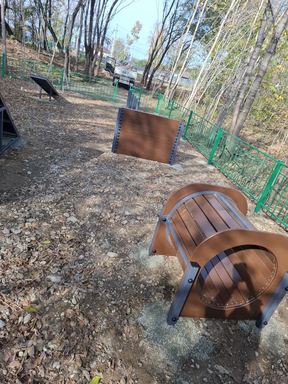 Новая площадка для выгула и дрессировки животных появилась в селе Птичник ЕАО Новая площадка для выгула и дрессировки животных появилась в селе Птичник ЕАО