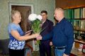 В Ленинском районе поздравили с юбилеем мать погибшего при исполнении сотрудника полиции