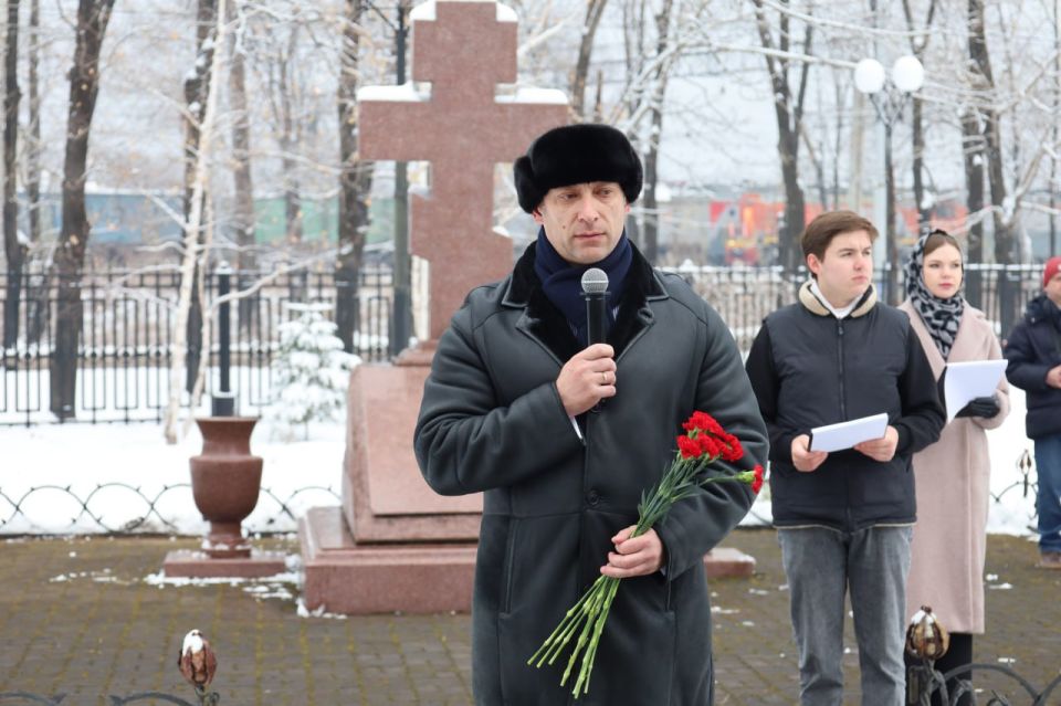 В Биробиджане почтили память жертв политических репрессий