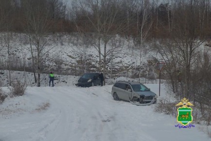 В ЕАО водитель не справился с управлением и выехал на встречную полосу
