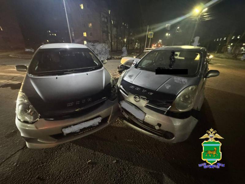 Тройное ДТП произошло в Биробиджане