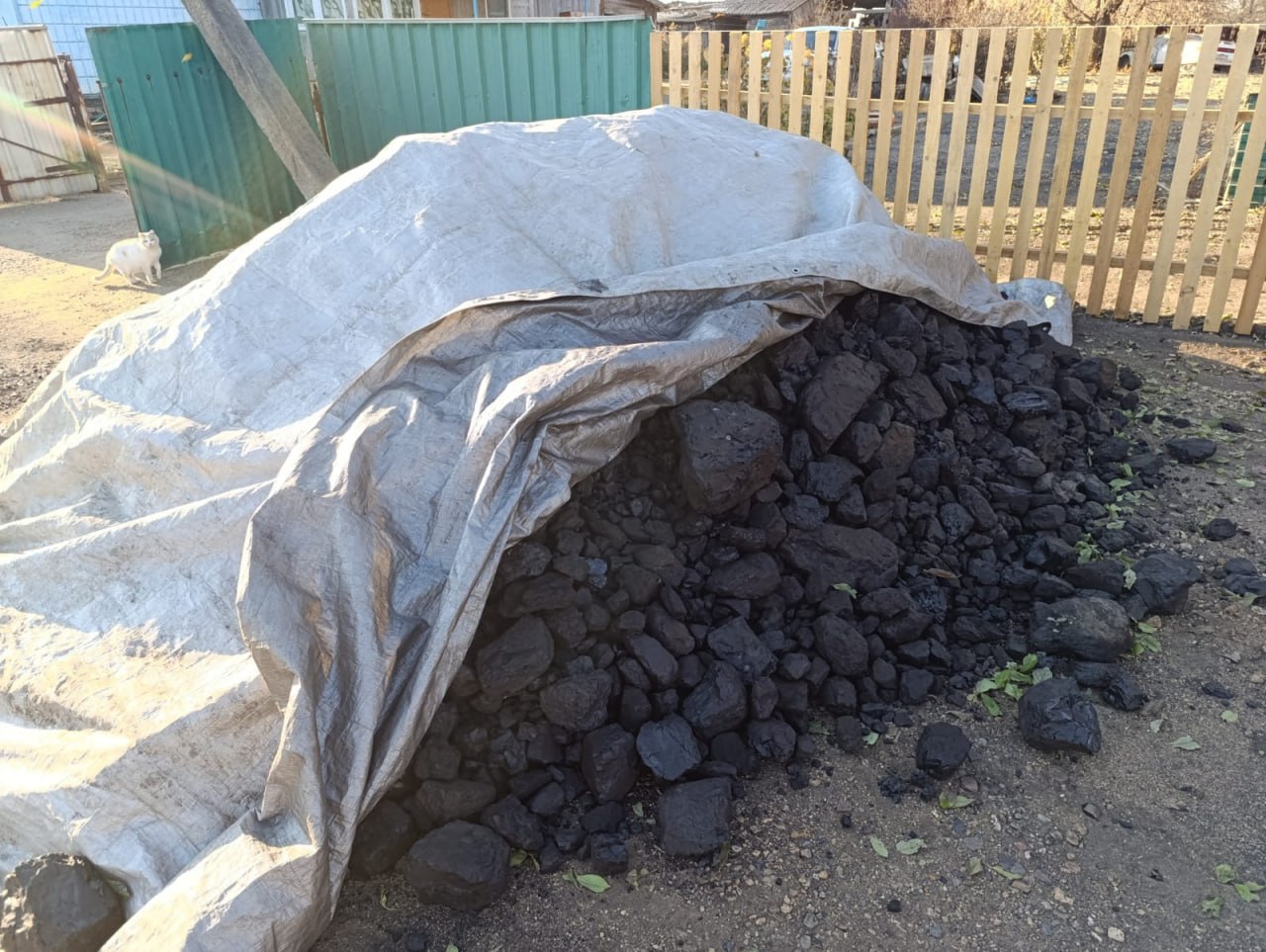 Доставка твёрдого топлива для семей участников СВО организована в Октябрьском районе ЕАО