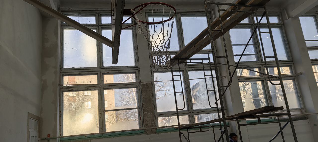 В биробиджанском лицее № 23 продолжаются ремонтные работы В биробиджанском лицее № 23 продолжаются ремонтные работы