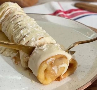 Погружение в атмосферу Масленицы: вкусные кокосовые блинчики в стиле &quot;Рафаэлло&quot;