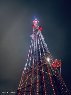 Симферопольская телебашня поздравит крымчан с Днем народного единства