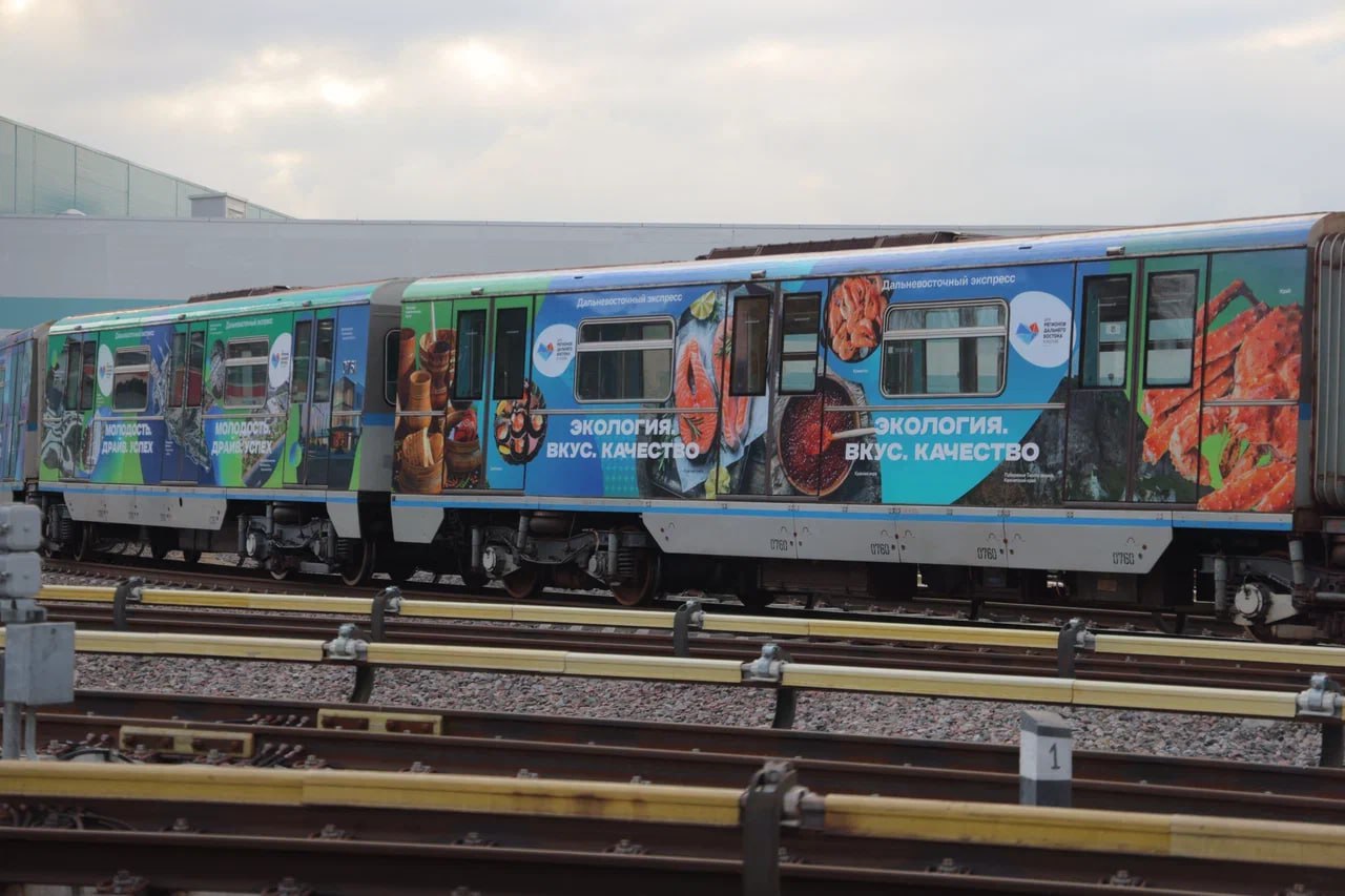 Пассажиры московского метро узнают про ЕАО через фирменный поезд Пассажиры московского метро узнают про ЕАО через фирменный поезд