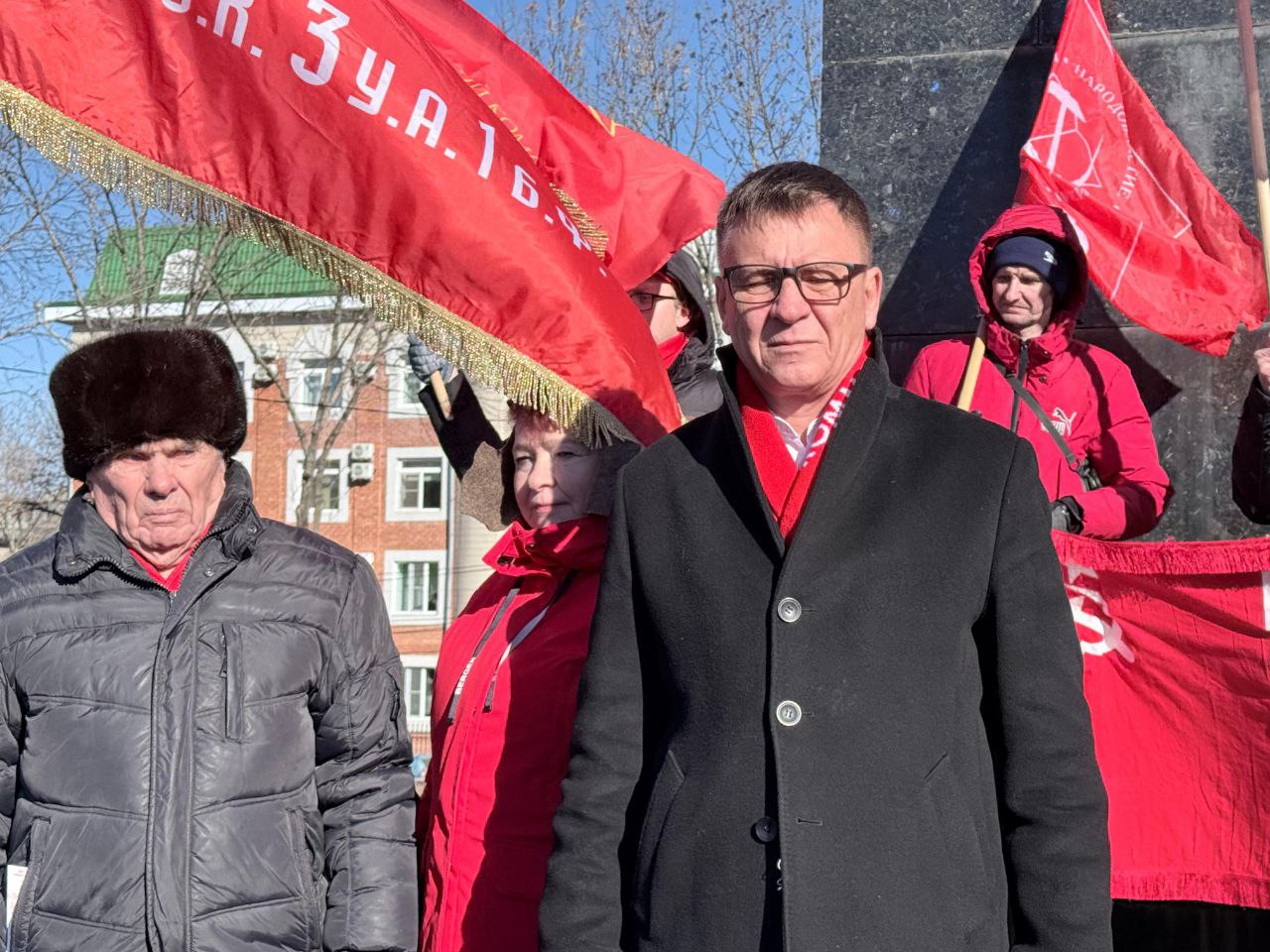 108-я годовщина Великого Октября в Биробиджане 108-я годовщина Великого Октября в Биробиджане