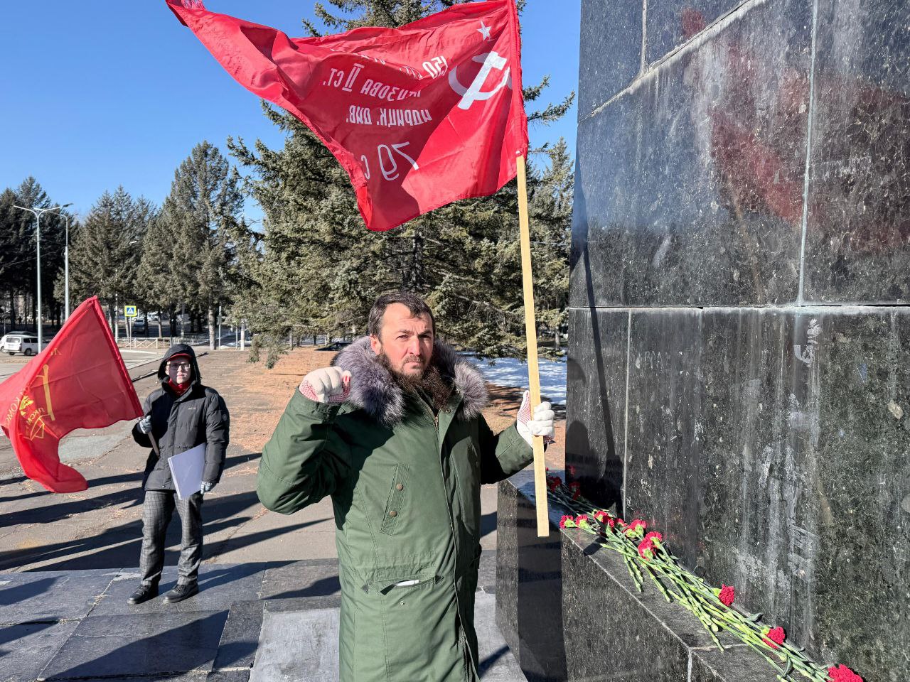 108-я годовщина Великого Октября в Биробиджане 108-я годовщина Великого Октября в Биробиджане