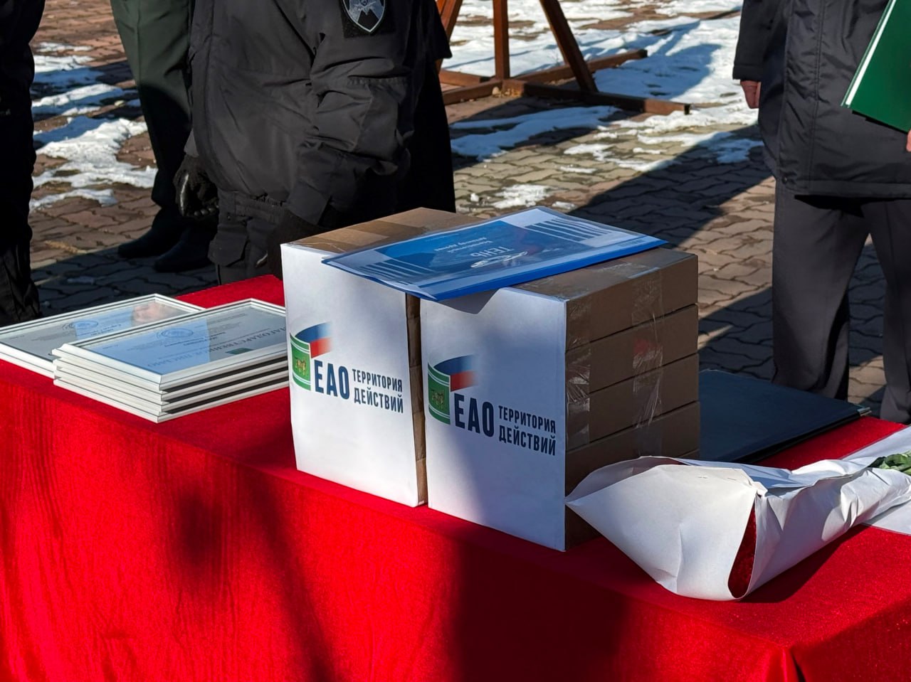 Торжественный митинг к 32-летию специального отряда ОМОН «Мизрэх» прошел в Биробиджане