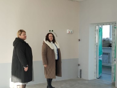 Продолжается капитальный ремонт в школе села Благословенного ЕАО