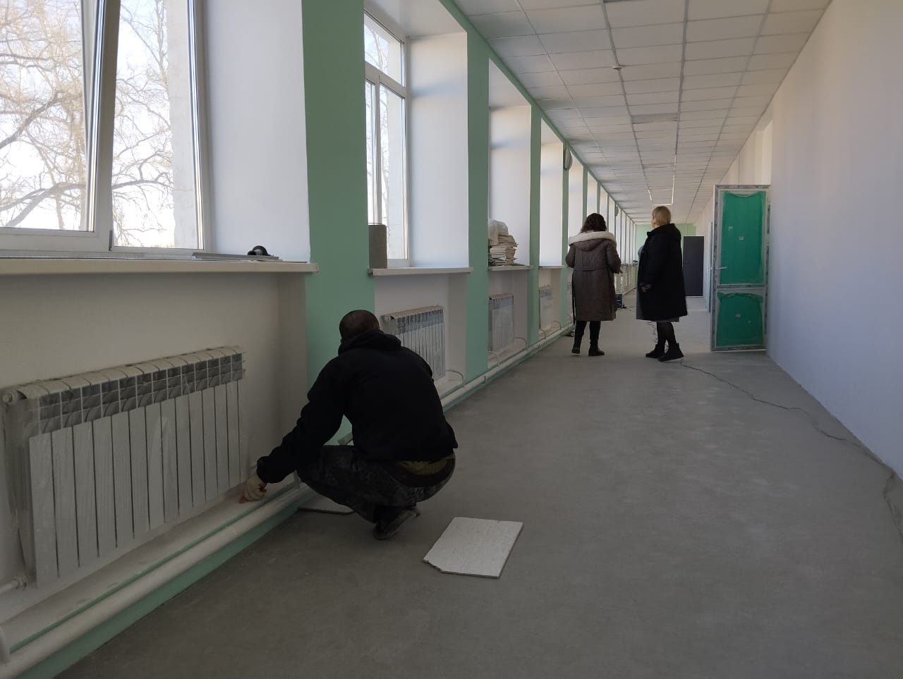 Капитальный ремонт продолжают в школе села Благословенное Капитальный ремонт продолжают в школе села Благословенное