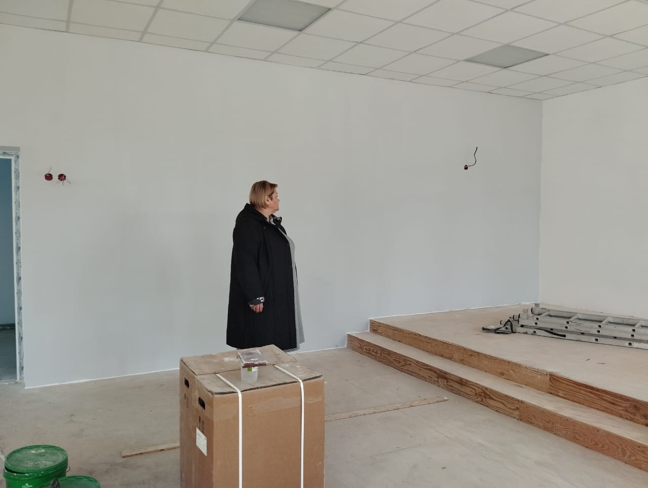 Капитальный ремонт продолжают в школе села Благословенное Капитальный ремонт продолжают в школе села Благословенное