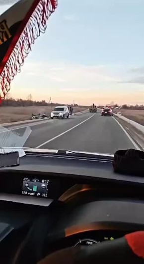 Раскидало по кюветам машины на трассе в ЕАО