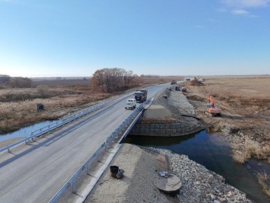 Завершили реконструкцию моста в ЕАО