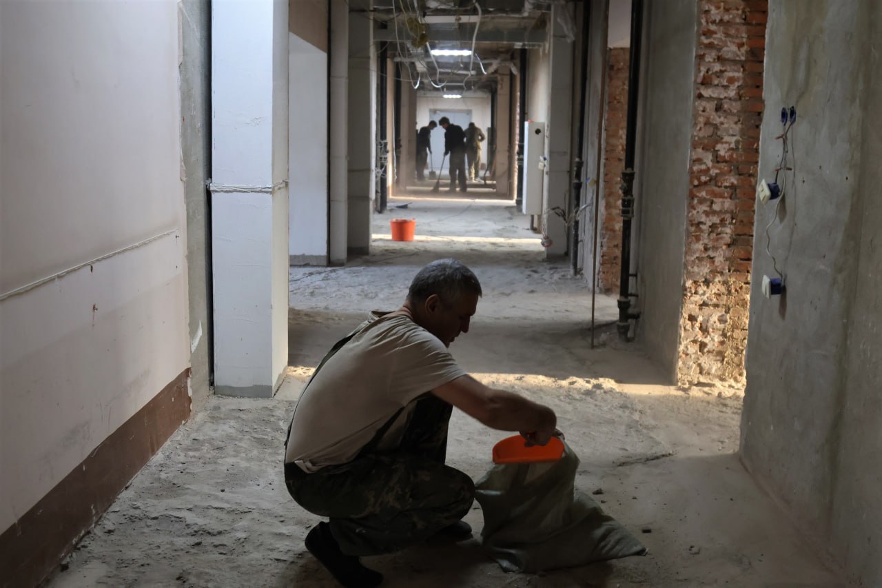 Капитальный ремонт объектов областной больницы продолжается в ЕАО Капитальный ремонт объектов областной больницы продолжается в ЕАО