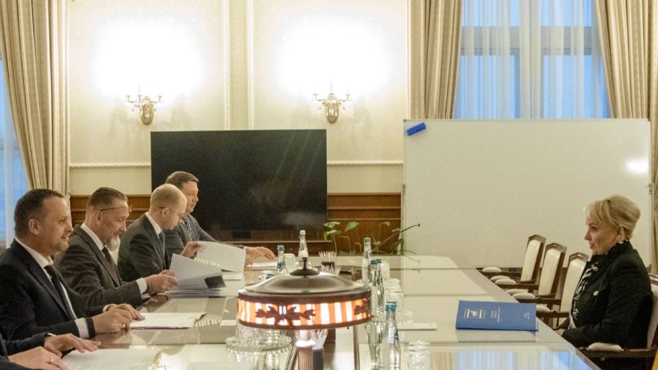 Губернатор ЕАО Мария Костюк и Министр транспорта России Андрей Никитин обсудили развитие транспортной инфраструктуры автономии