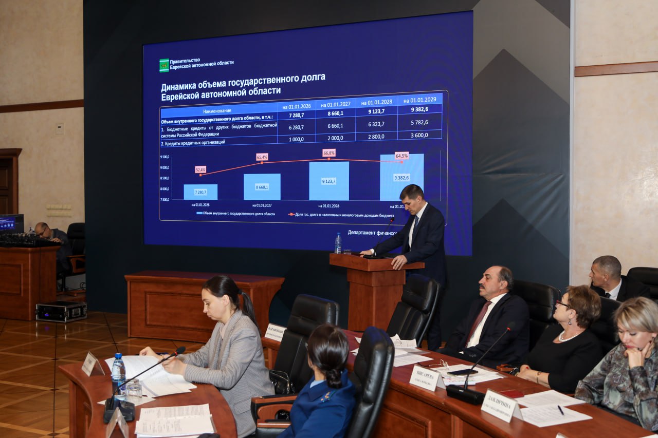 Бюджет ЕАО на 2026-2028 годы принят в первом чтении Бюджет ЕАО на 2026-2028 годы принят в первом чтении