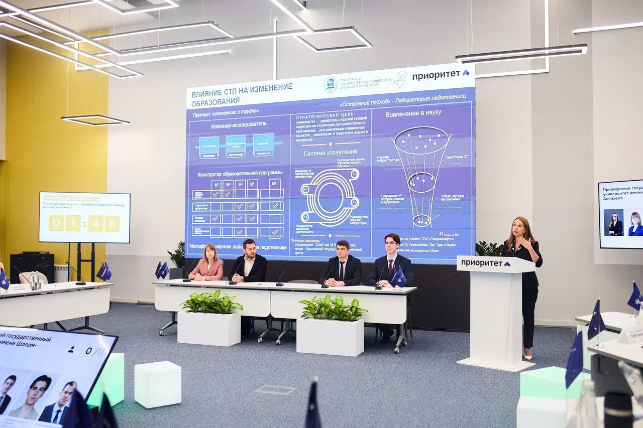 Приамурский госуниверситет представил итоги участия в программе «Приоритет-2030» за 2025 год Приамурский госуниверситет представил итоги участия в программе «Приоритет-2030» за 2025 год