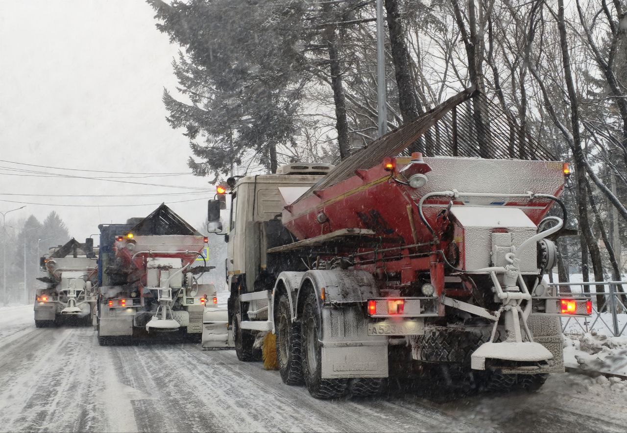 В областном центре коммунальные службы наводят порядок на улицах Биробиджана