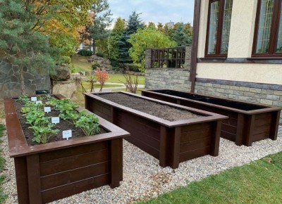 Секреты создания удобных и практичных высоких грядок