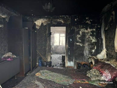 Бираканский кошмар: дом исчез в пламени из-за электроплиты