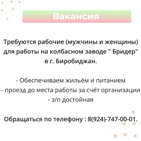 Вакансии и работа для тебя