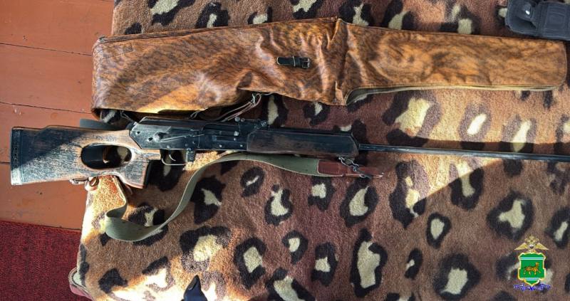 Полицейские выявили факт незаконного хранения оружия и боеприпасов в поселке Смидович