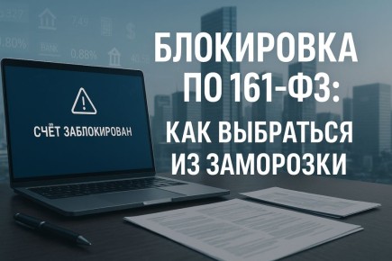 Как избежать блокировки счетов по 161-ФЗ: практическое руководство для предпринимателей