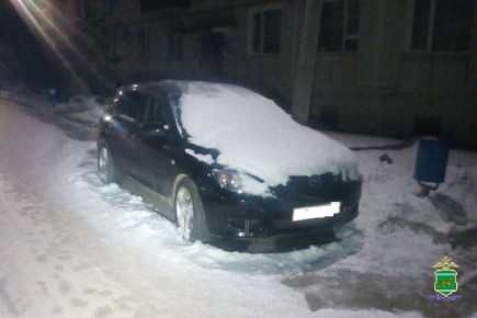 Водитель покинул место ДТП в Биробиджане