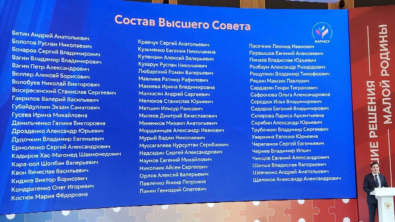 Ключевым событием второго дня форума-выставки муниципальных практик «БОЛЬШИЕ РЕШЕНИЯ МАЛОЙ РОДИНЫ» в Мастерской управления "Сенеж" стал восьмой съезд Всероссийской ассоциации развития местного самоуправления Ключевым событием второго дня форума-выставки муниципальных практик «БОЛЬШИЕ РЕШЕНИЯ МАЛОЙ РОДИНЫ» в Мастерской управления "Сенеж" стал восьмой съезд Всероссийской ассоциации развития местного самоуправления