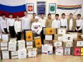 Партию новогодней гуманитарной помощи отправили в зону СВО учащиеся СОШ №5 Биробиджана