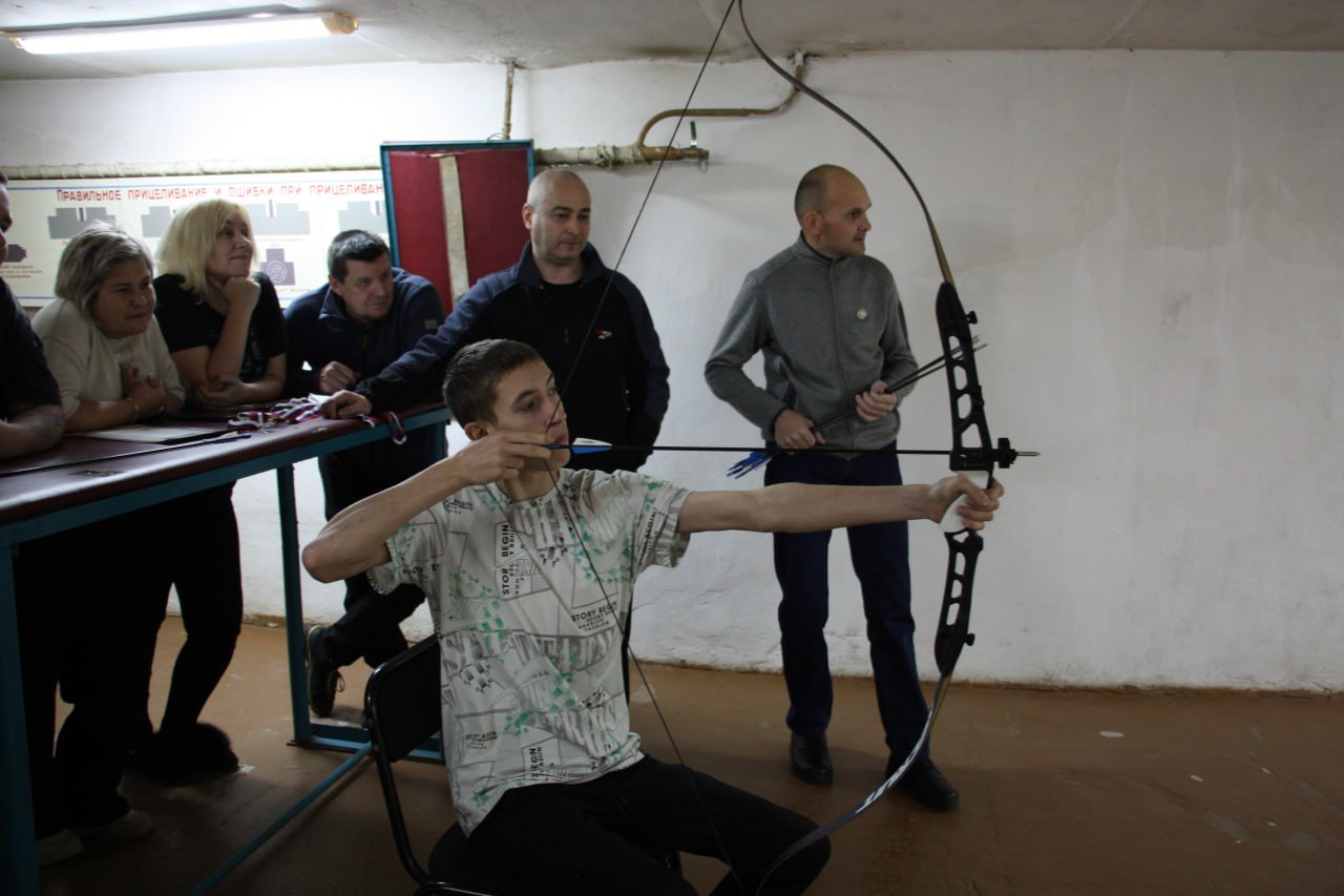 Ветераны боевых действий провели турнир по стрельбе из лука для студентов Многопрофильного лицея Ветераны боевых действий провели турнир по стрельбе из лука для студентов Многопрофильного лицея