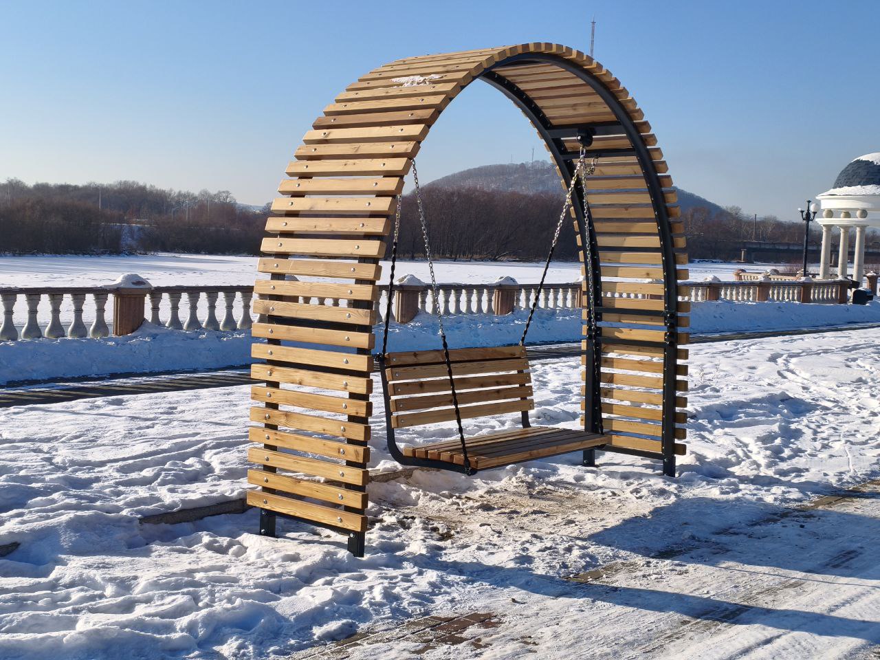 В Биробиджане контролируют ход работ по благоустройству набережной В Биробиджане контролируют ход работ по благоустройству набережной