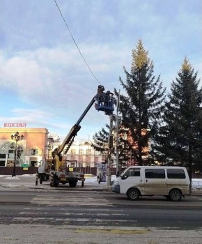 В Биробиджане обновляют светофоры