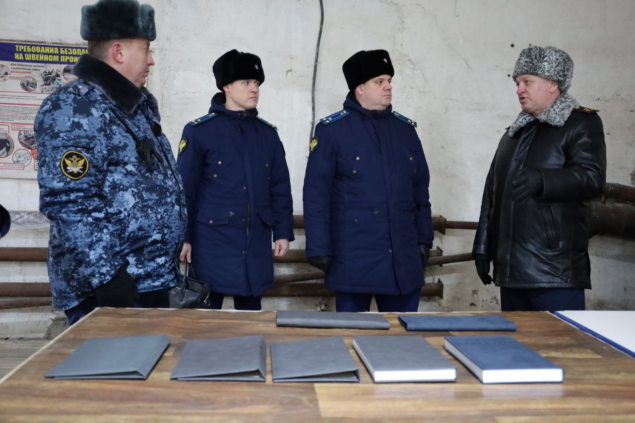 Прокурор области Дмитрий Седых провел проверку в ФКУ «Исправительная колония № 10» УФСИН России по ЕАО Прокурор области Дмитрий Седых провел проверку в ФКУ «Исправительная колония № 10» УФСИН России по ЕАО