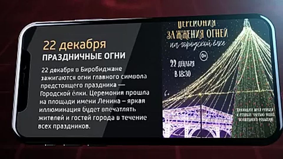 Мобильные новости ЕАО 22 декабря 2025