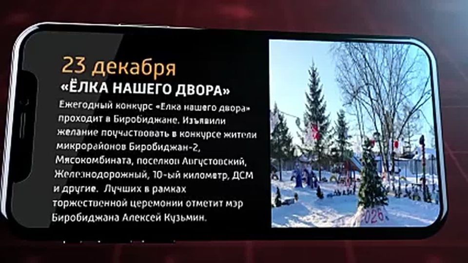 Мобильные новости ЕАО 23 декабря 2025