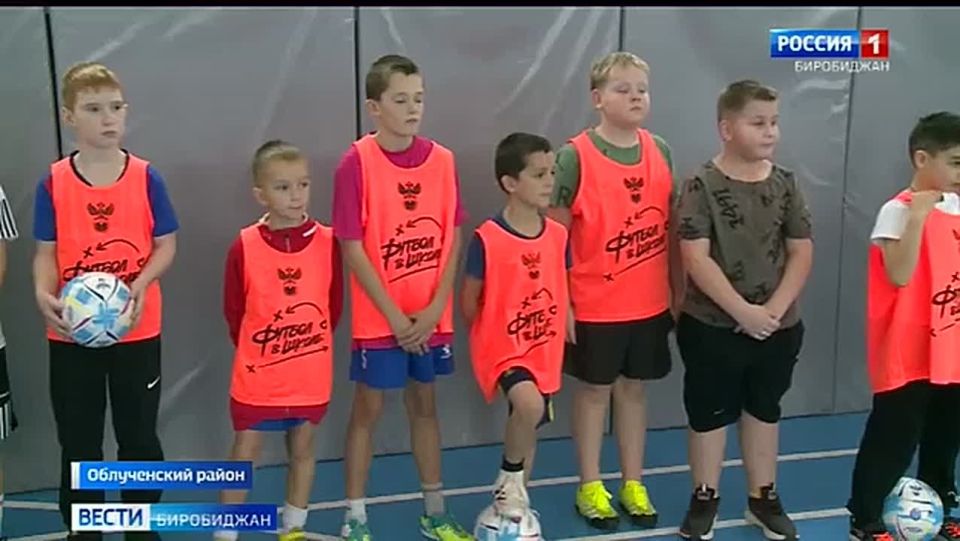 Муниципальный этап школьной футбольной лиги прошел в Облученском районе