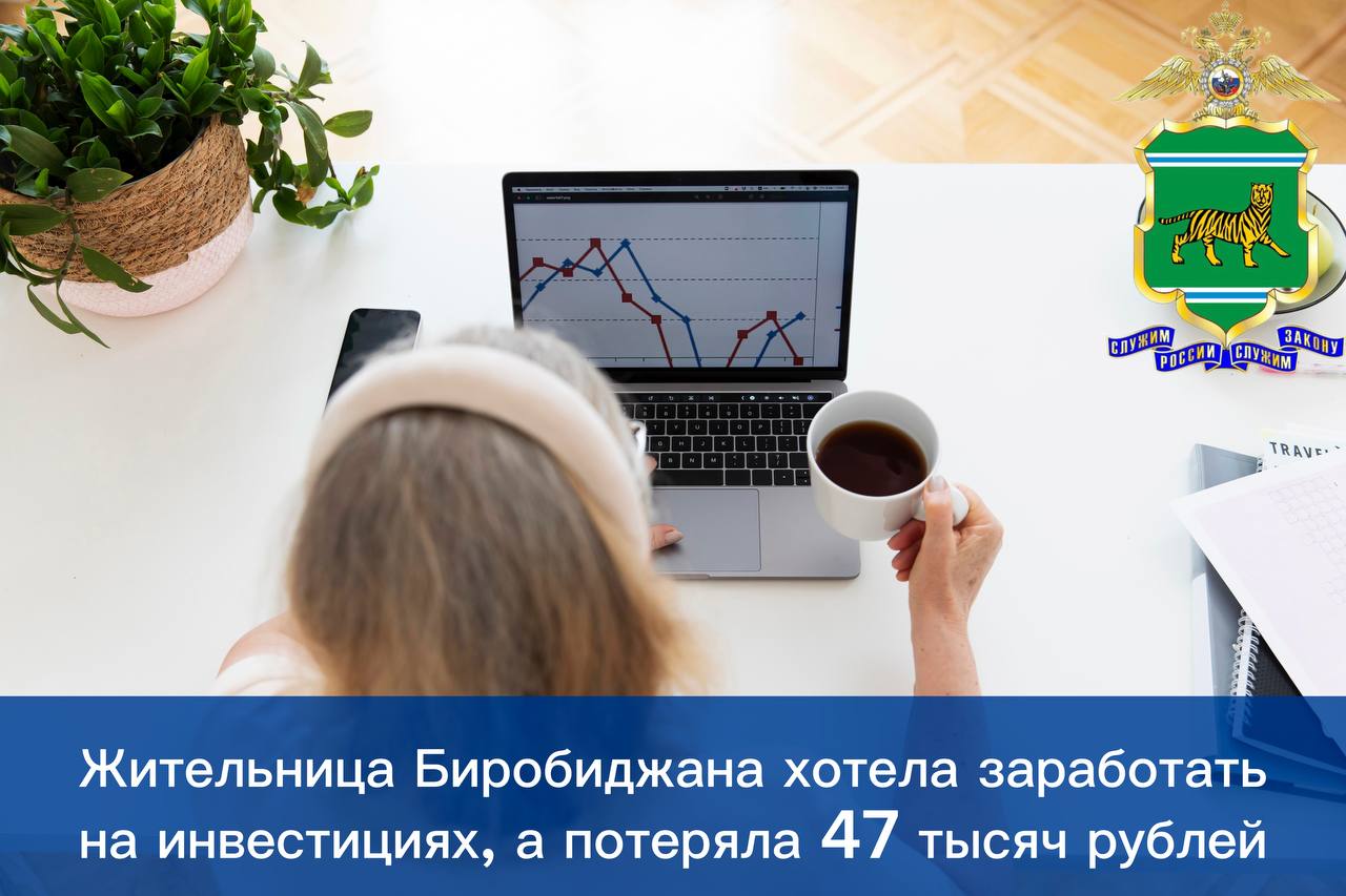 Жительница Биробиджана хотела заработать на инвестициях, а потеряла 47 тысяч рублей