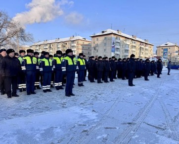 В Биробиджане прошел гарнизонный развод
